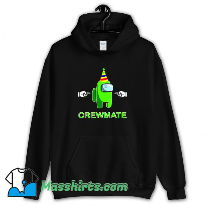 Best Among Us Green Crewmate Hoodie Streetwear