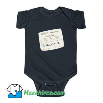 Best Covid 19 Vaccination Record Card Baby Onesie