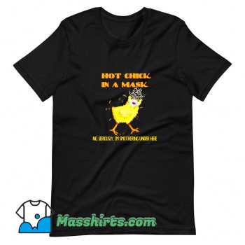 Best Hot Chick Wearing A Mask T Shirt Design