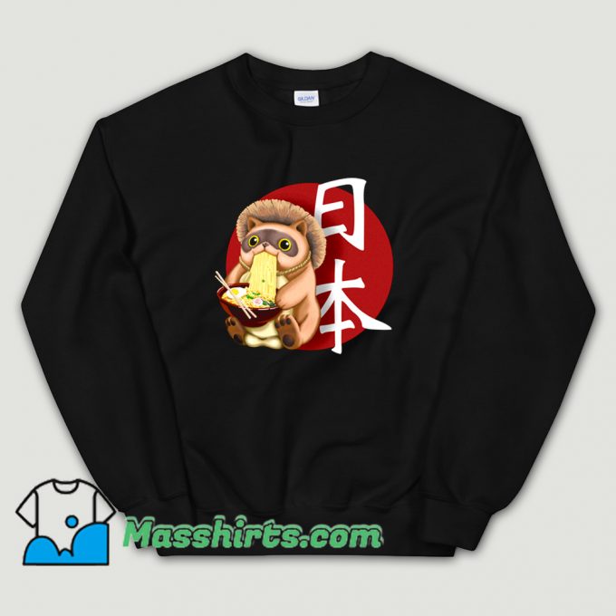 Best Tanuki Japanese Ramen Sweatshirt