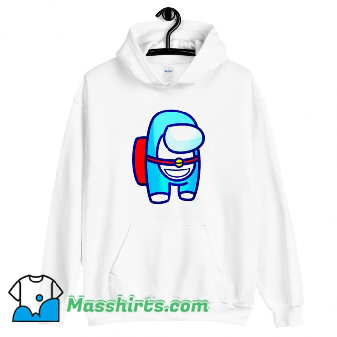 Cheap Among Us Doraemon Hoodie Streetwear