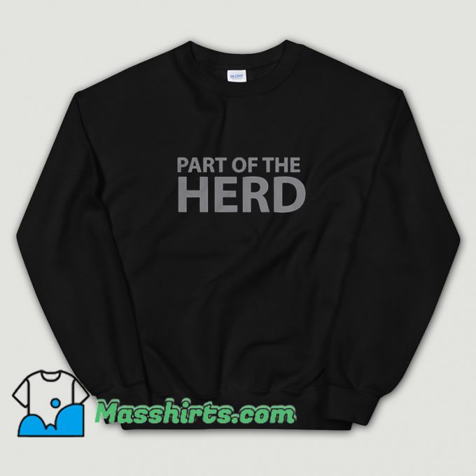 Cheap Part Of The Herd Group Sweatshirt