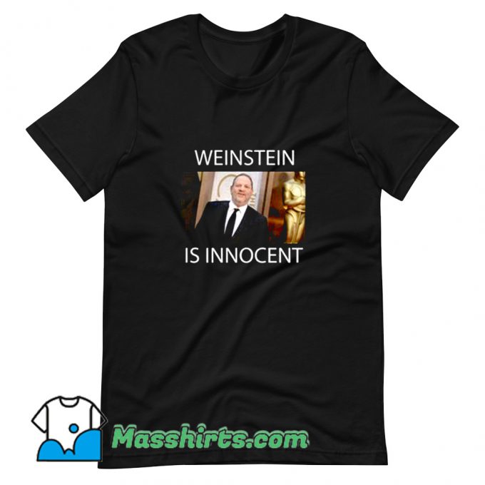 Cheap Photo Harvey Weinstein Is Innocent T Shirt Design