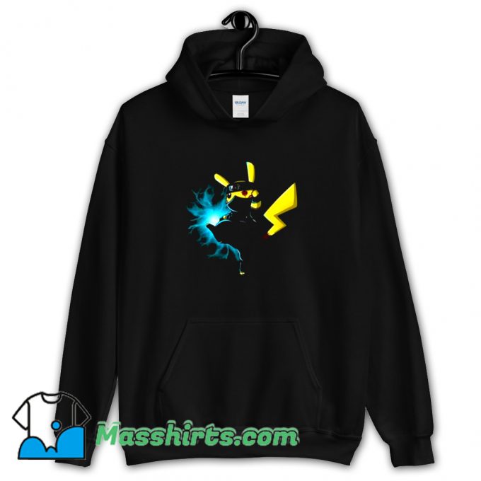 Classic Pikachu Kakashi Pokemon Naruto Hoodie Streetwear