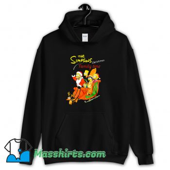 Classic The Simpson Family Christmas Hoodie Streetwear