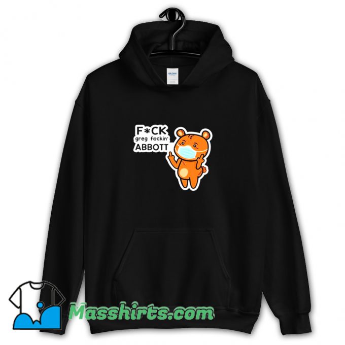 Cool Mask Cartoon Meme Fuck Greg Abbott Hoodie Streetwear