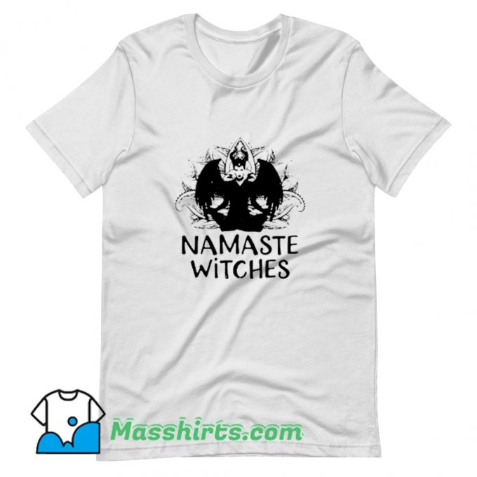 Cool Namaste Witches Disney Maleficent Yoga T Shirt Design