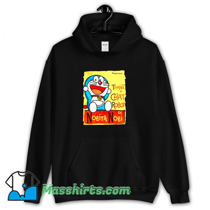 Cool Tournee Du Chat Robot De Nobita Nobi Hoodie Streetwear