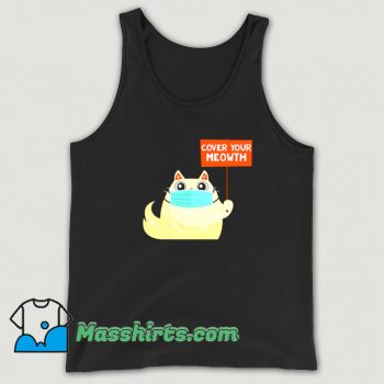 Cover Your Meowth With Mask Tank Top On Sale