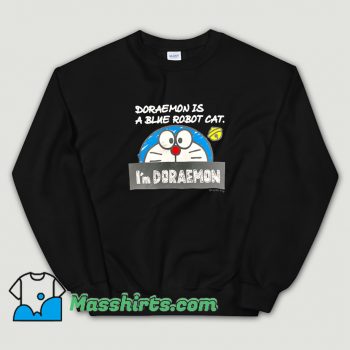 Cute Doraemon Japanese Anime Cartoon Sweatshirt