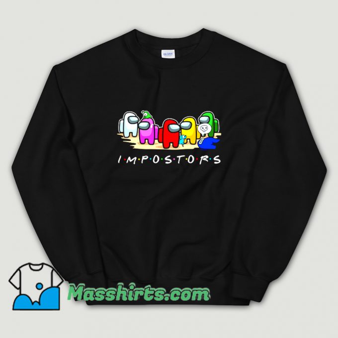 Cute Impostors Among Us Game Sweatshirt