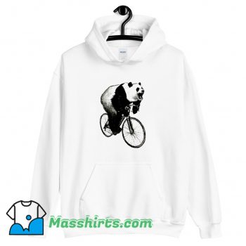 Cute Panda Cycling Hoodie Streetwear
