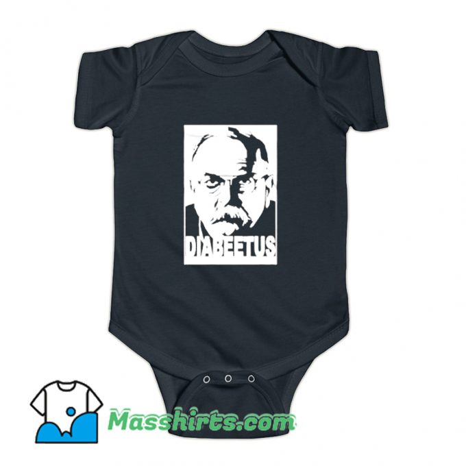 Diabeetus Wilford Brimley Meme Baby Onesie