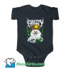 Frosty Angry Snowman Baby Onesie