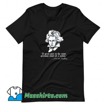 Funny Ludwig Van Beethoven German Composer T Shirt Design