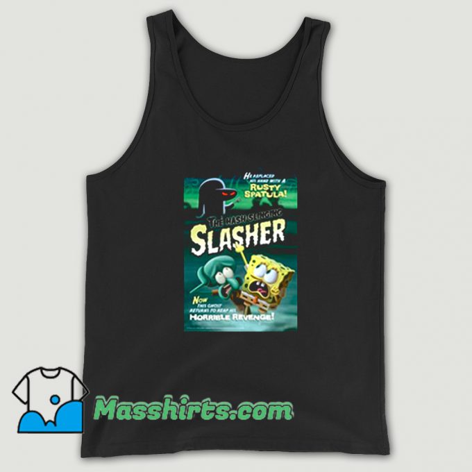 Funny Spongebob The Hash Slinging Slasher Tank Top