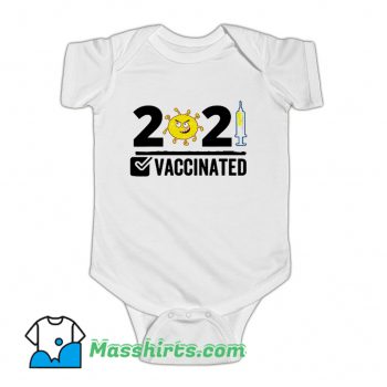 Get Vaccinated USA 2021 Baby Onesie