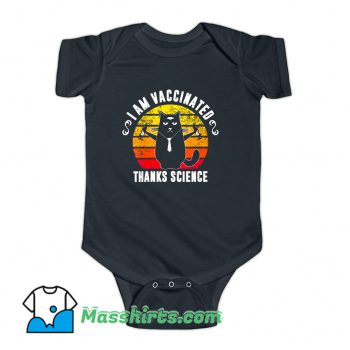 I Am Vaccinated Thanks Science Baby Onesie