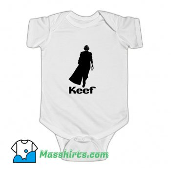 Keef Keith Richards Funny Baby Onesie