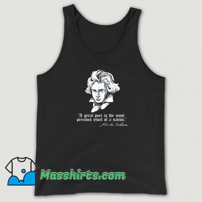 Ludwig Van Beethoven German Composer Tank Top