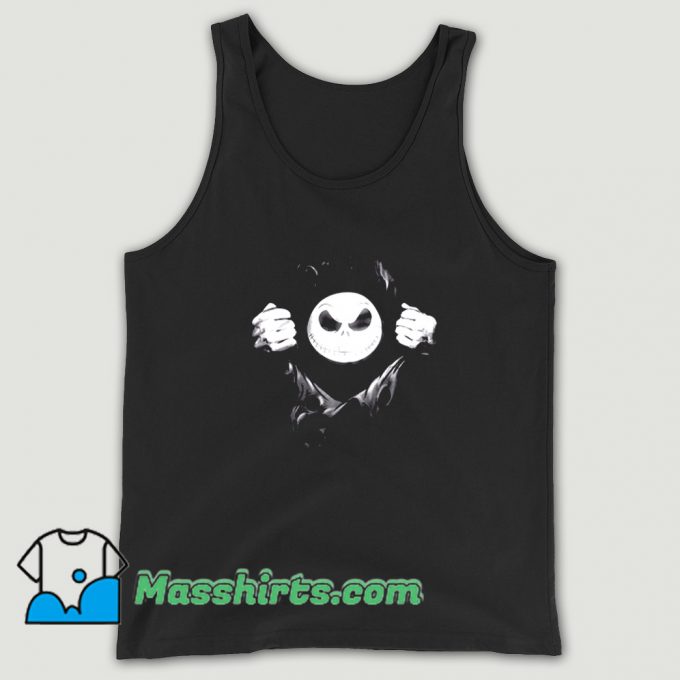 Original Jack Skellington Behind Tank Top