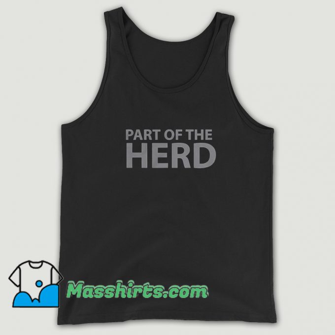 Original Part Of The Herd Group Tank Top