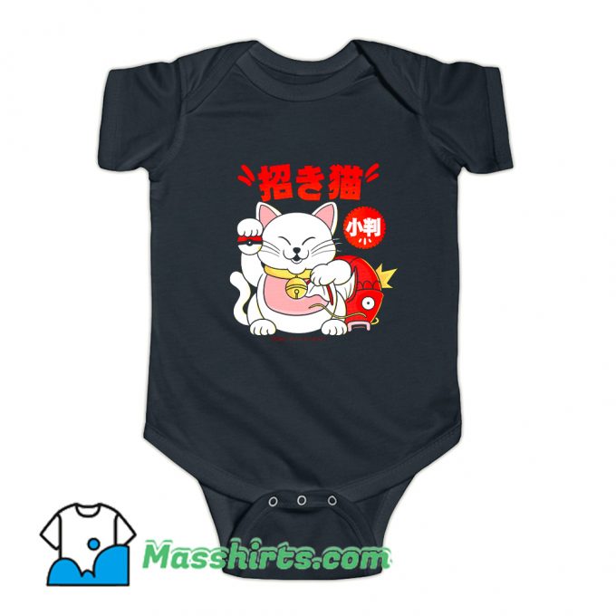 Poke Maneki Neko Baby Onesie