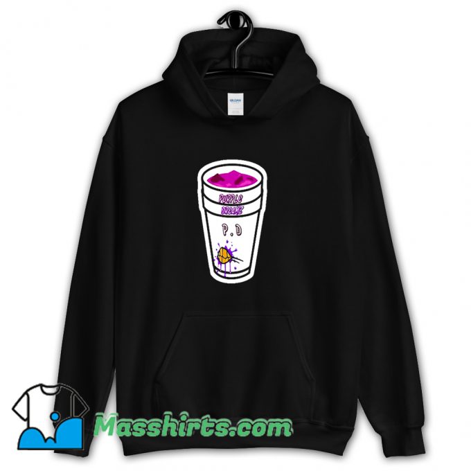 Rapper Lean Double Cup Purple Dreams Hoodie Streetwear