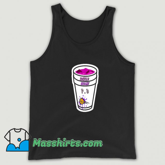 Rapper Lean Double Cup Purple Dreams Tank Top