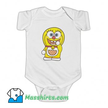 SpongeBob Squarepants X Doraemon Parody Baby Onesie