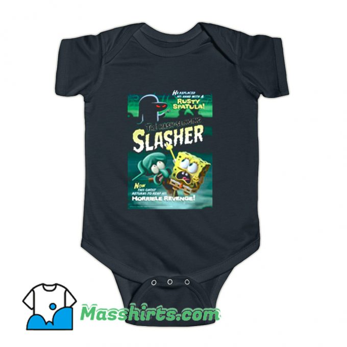 Spongebob The Hash Slinging Slasher Baby Onesie