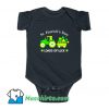 St. Patricks Day Tractor Loads Of Luck Baby Onesie