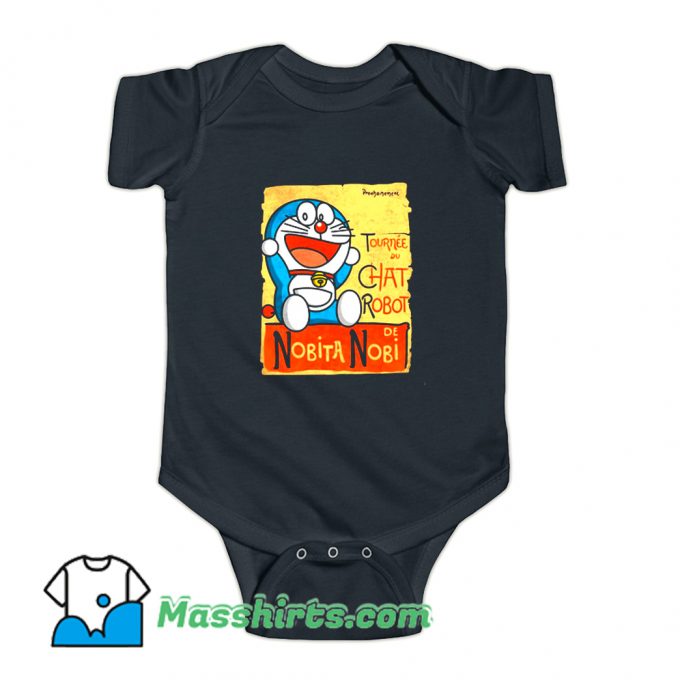 Tournee Du Chat Robot De Nobita Nobi Baby Onesie