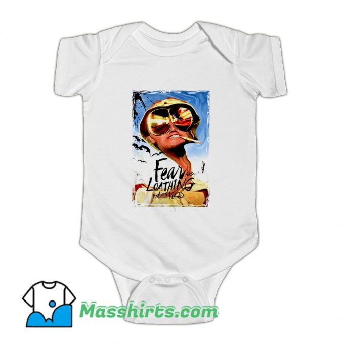 Trippy Fear And Loathing In Las Vegas Baby Onesie