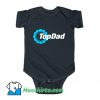 Unique Gift For Top Dad Fathers Day Baby Onesie