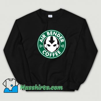 Vintage Air Bender Coffee Sweatshirt