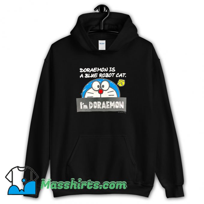 Vintage Doraemon Japanese Anime Cartoon Hoodie Streetwear