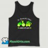 Vintage St. Patricks Day Tractor Loads Of Luck Tank Top