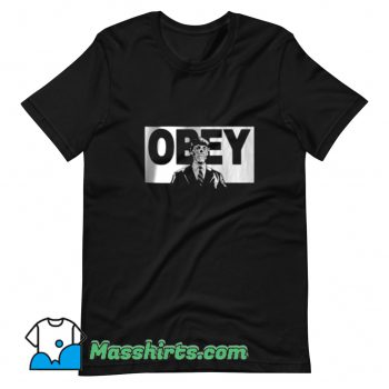 Vintage Zombie Obey T Shirt Design