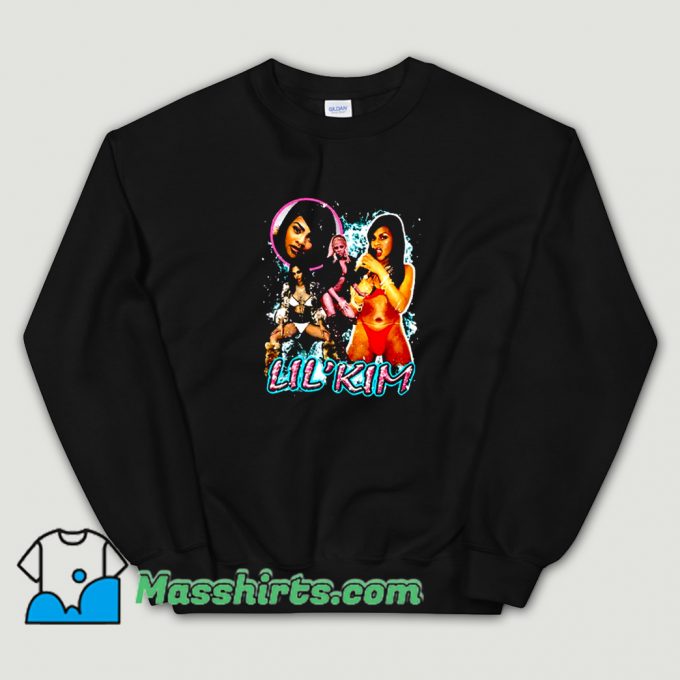 Awesome Lil Kim Bikini Retro 90s Sweatshirt