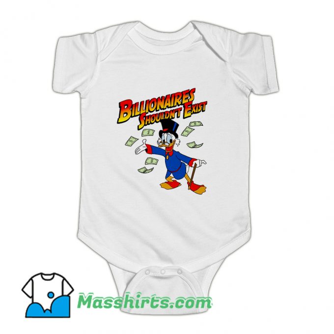 Billionaires Shouldnt Exist Baby Onesie