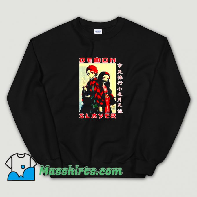 Cheap Demon Slayer Kimetsu No Yaiba Sweatshirt