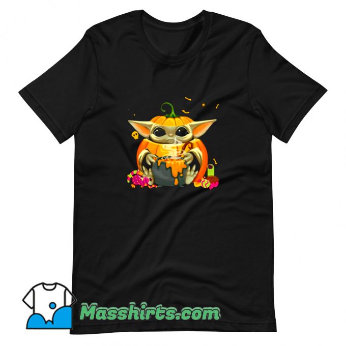 Cheap Happy Halloween Witch Pumpkin T Shirt Design