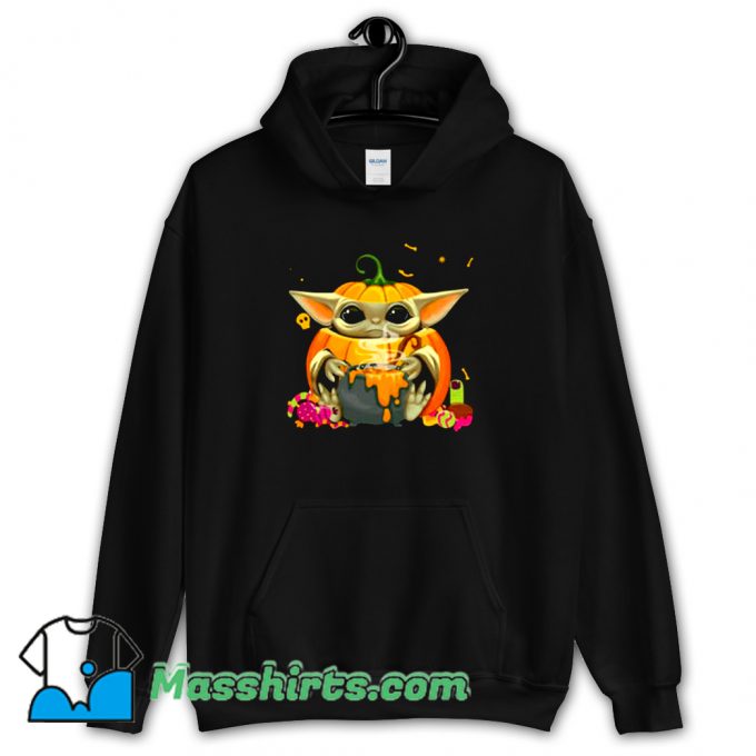 Classic Happy Halloween Witch Pumpkin Hoodie Streetwear