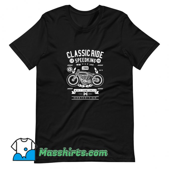 Classic Ride Speedking 1988 World Championship T Shirt Design