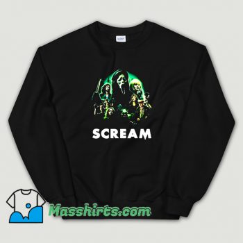 Classic Scream Ghostface Creepy Halloween Sweatshirt