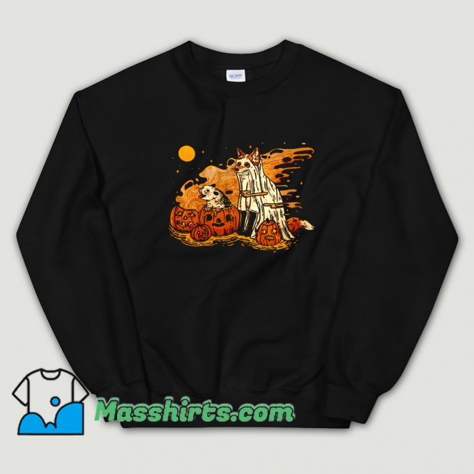 Classic Spooky Pals Halloween Sweatshirt