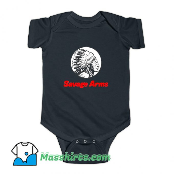 Cool Savage Arms Baby Onesie