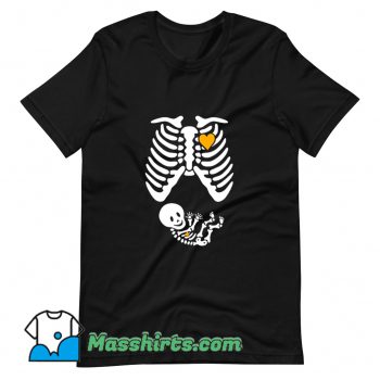 Cool Skeleton Maternity T Shirt Design