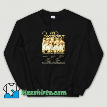 Cool The Beach Boys 60th Anniversary Sweatshirt
